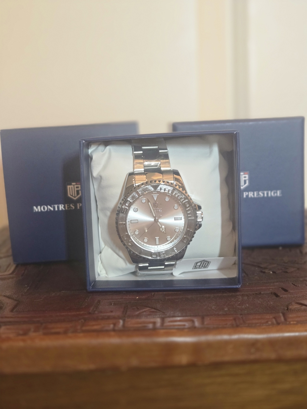 Montres Prestige X Invicta Stainless Steel Bracelet Watch - Silver Dial